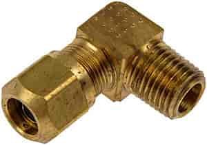 BRASS UNION ELBOW 3/8