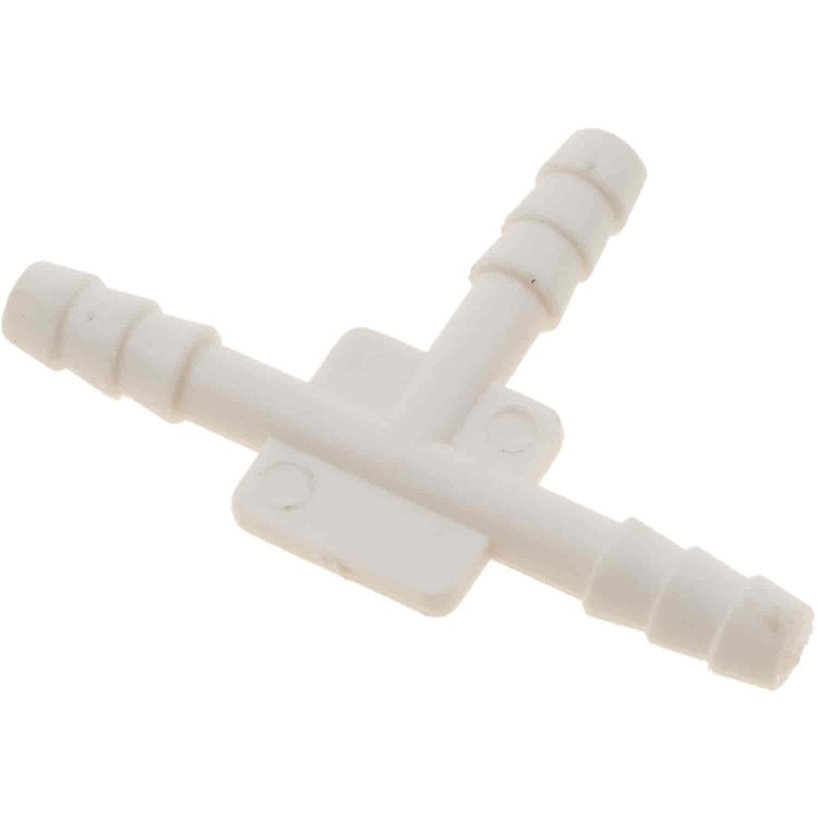 493-052 1/8 x 1/8 x 1/8 in. Hard Vacuum Tubing Tee