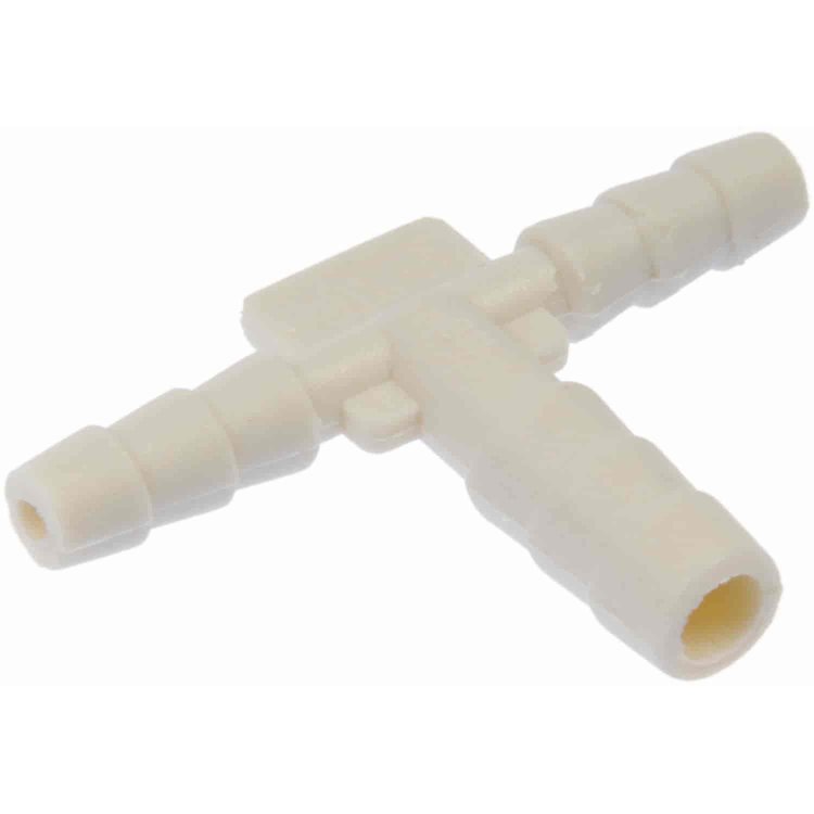 493-053 1/8 x 1/8 x 3/16 in. Hard Vacuum Tubing Tee