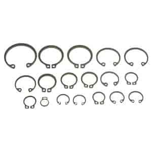 49899 External Retaining Ring Assortment - 1/4 in.-1 in. (6.3mm-25.4mm)