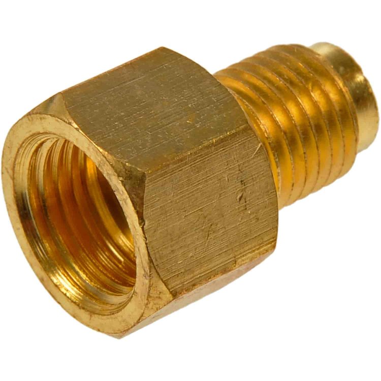 499-052.1 Brake Line Adapter-Tube-1/4 in. x 3/16 in.; Brass