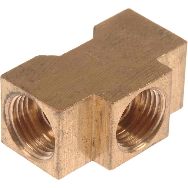 499-070.1 Brake Line Tee-Inverted Flare-1/4 in. x 1/4 in. x 1/4 in.