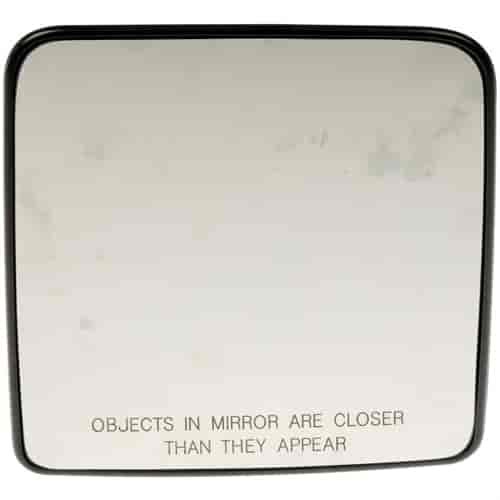 Non-Heated Plastic Backed Mirror Right