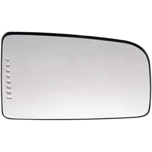 56278 Plastic Door Mirror Glass; 2007-2009 Dodge, 2007-2009 Freightliner, 2008-2009 Volkswagen