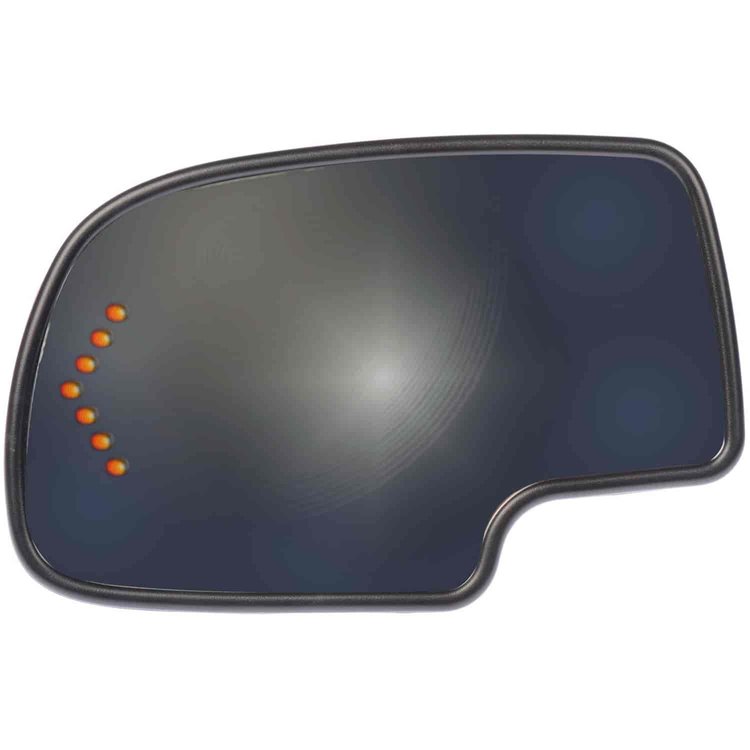 Heated Plastic Backed Mirror Left