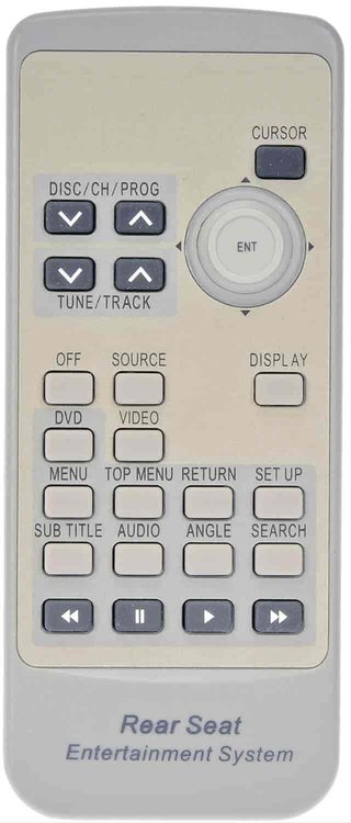Toyota DVD Remote