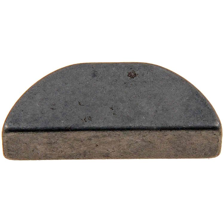 595-059 Woodruff Key-Width-5/32(.157) in., Length-5/8(.607) in., Height-15/64(.236) in.; 5/32 in X39/64 in