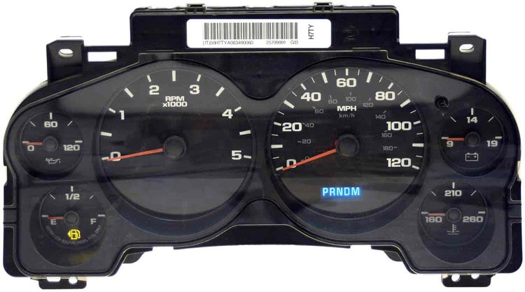 Remanufactured Instrument Cluster
