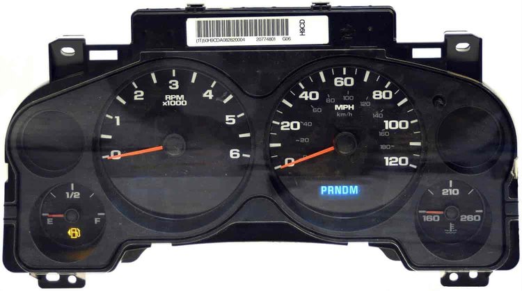 Remanufactured Instrument Cluster