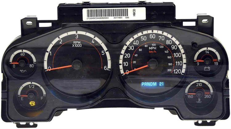 Remanufactured Instrument Cluster