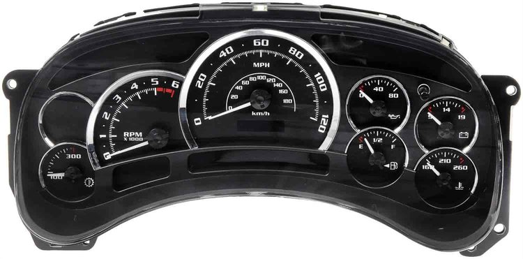 Upgraded Remanufactured Instrument Cluster