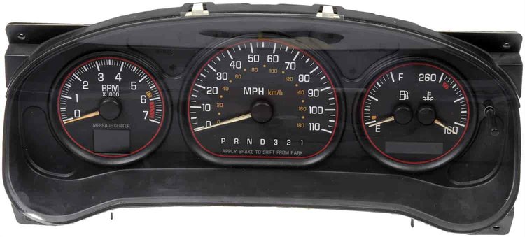 Remanufactured Instrument Cluster