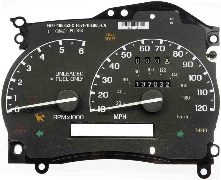 Remanufactured Instrument Cluster
