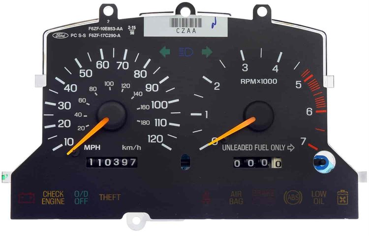Remanufactured Instrument Cluster