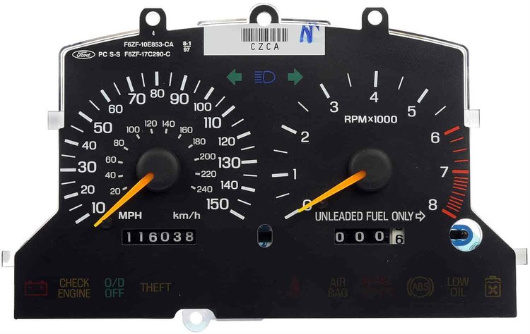 Remanufactured Instrument Cluster