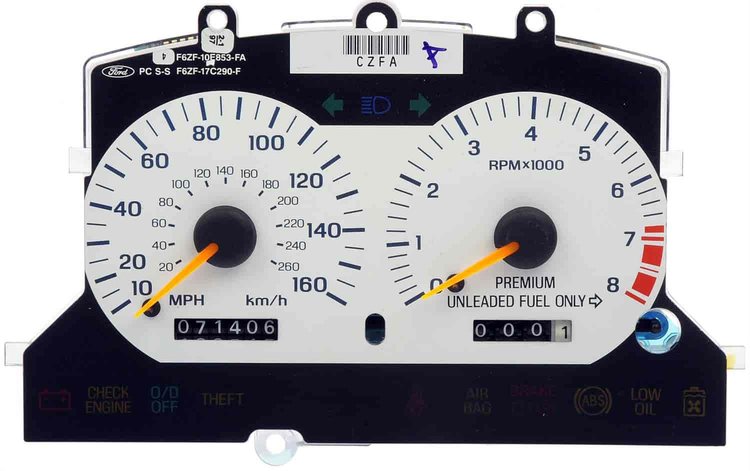Remanufactured Instrument Cluster