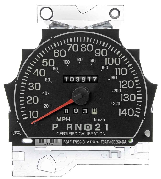 Remanufactured Instrument Cluster