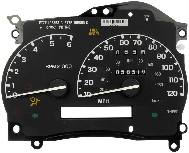 Remanufactured Instrument Cluster