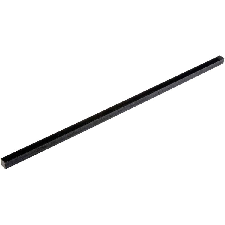 600-063 Straight Key-Width-5/16(.313) in., Length-12 in., Height-5/16(.313) in.