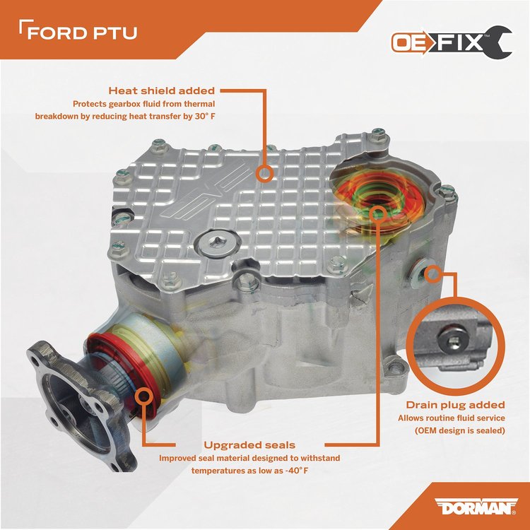 4WD POWER TAKE OFF DIFFER