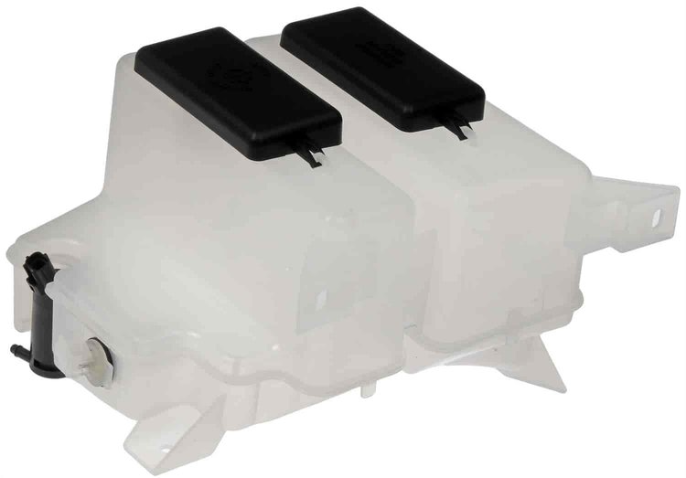Dual Coolant/Windshield Washer Fluid Reservoir
