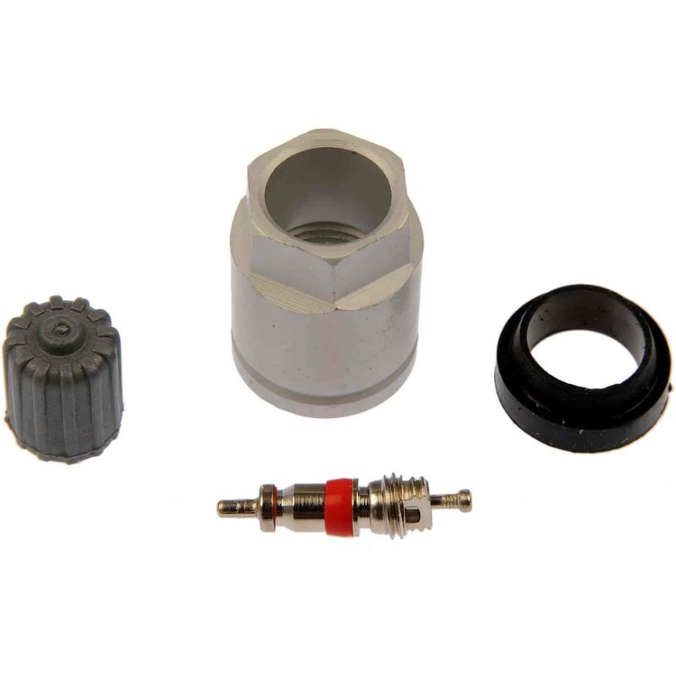 TPMS Service Kit - Replacement Grommet Valve Core and Cap