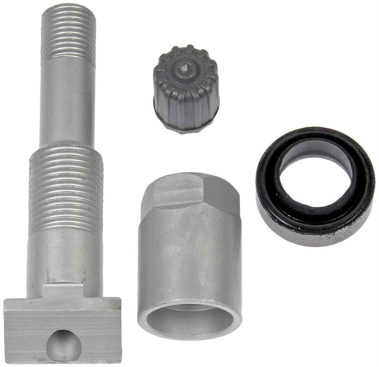 TPMS Service Kit - Replacement Valve Stem includes Stem Washer Grommet and Nut