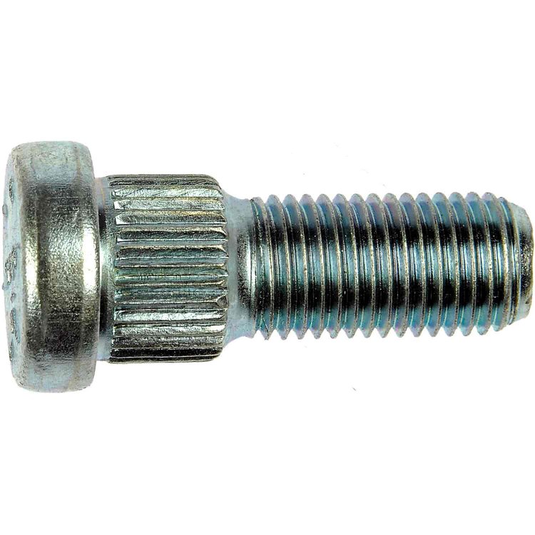 610-025 7/16-20 Serrated Wheel Stud - .564 in. Knurl, 1-5/16 in. Length; Buick/Cadillac/Chevrolet/Dodge/GMC/Oldsmobile/Pontiac