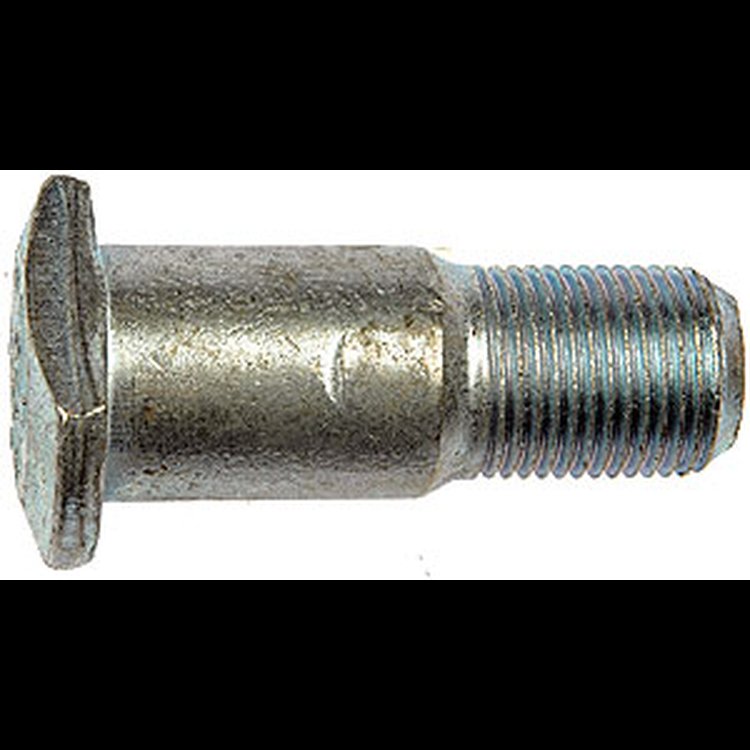 610-052 3/4-16 Non-Serrated Wheel Stud with Clip Head - .877 in. Knurl, 2-1/4 in. Length; 1975-1977 Ford P-500
