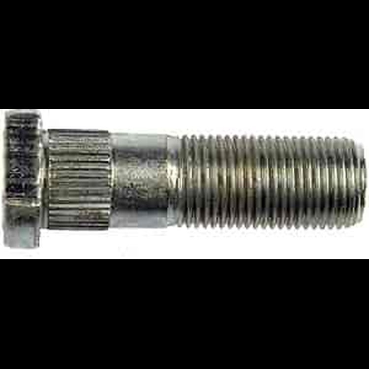 610-077 5/8-18 Serrated Wheel Stud with Clip Head - .657 in. Knurl, 2-1/8 in. Length; 1963-1966 Ford F-350