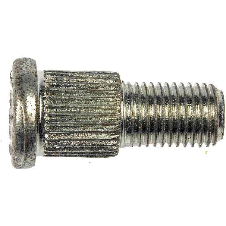 610-083.1 7/16-20 Serrated Wheel Stud - .563 in. Knurl, 1-1/4 in. Length; 1961-1972 Dodge, 1960-1972 Plymouth