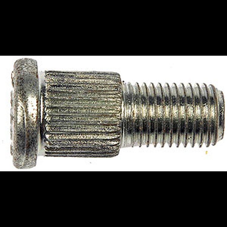 610-083 7/16-20 Serrated Wheel Stud - .563 in. Knurl, 1-1/4 in. Length; 1961-1972 Dodge, 1960-1972 Plymouth