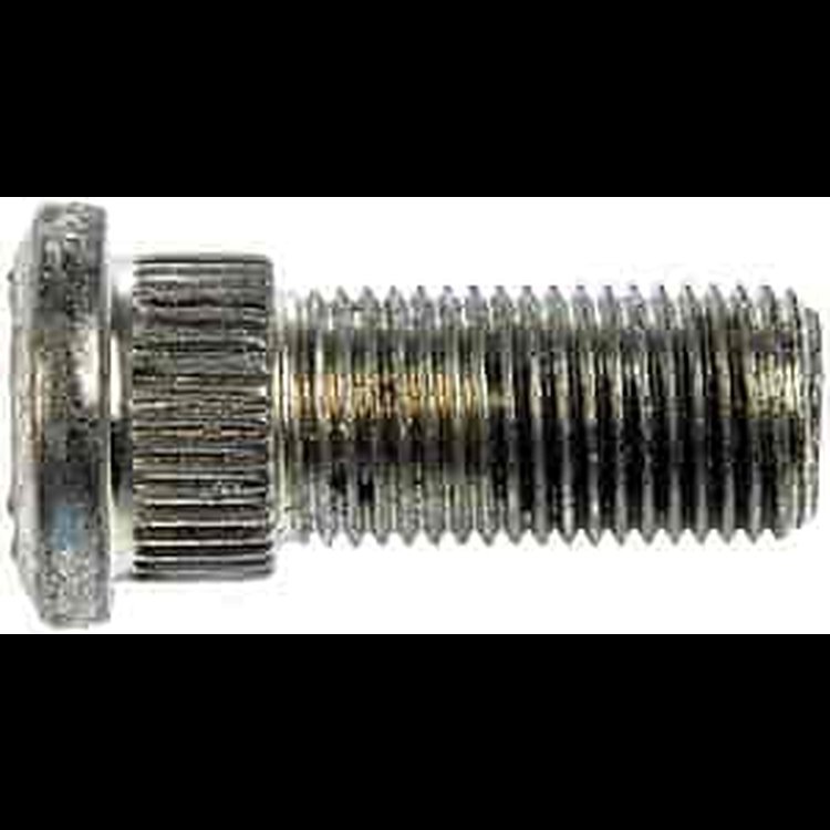 610-092 1/2-20 Serrated Wheel Stud - .624 in. Knurl, 1-5/16 in. Length; 1958-1972 American Motors, 1937-1970 Pontiac