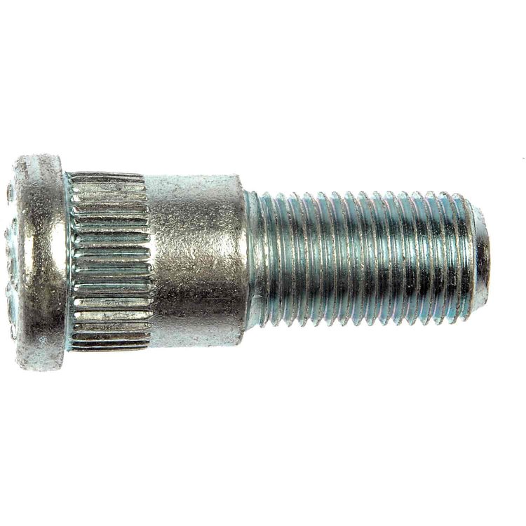 610-122.1 1/2-20 Serrated Wheel Stud - .650 in. Knurl, 1-9/16 in. Length; Chrysler/Dodge/Plymouth