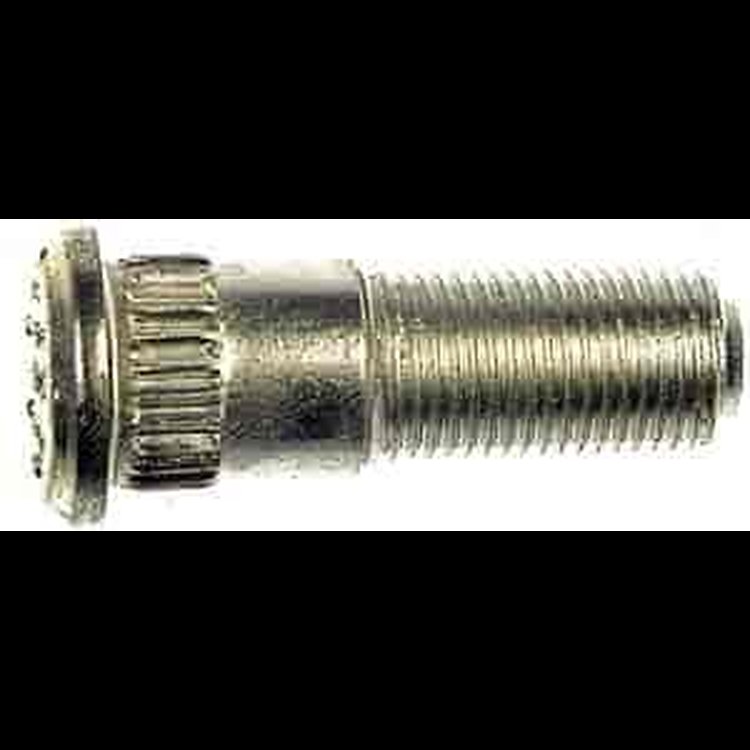 610-134 1/2-20 Serrated Wheel Stud - .625 in. Knurl, 1-1/16 in. Length; Chrysler/Dodge/Plymouth/Pontiac
