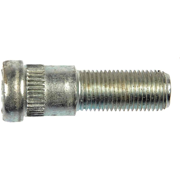 610-153.1 1/2-20 Serrated Wheel Stud - .625 in. Knurl, 1-11/16 in. Length; Chevrolet/Dodge/Ford/GMC/Plymouth