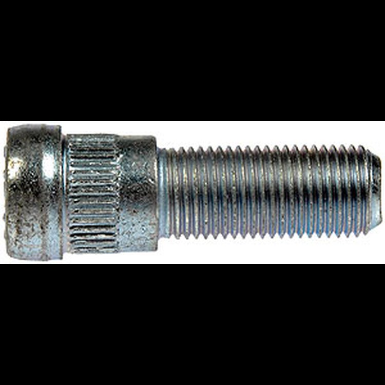 610-155 1/2-20 Serrated Wheel Stud - .630 in. Knurl, 1-21/32 in. Length; 1964-1970 Pontiac