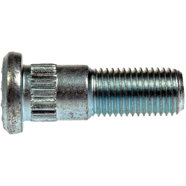 610-166.1 7/16-20 Serrated Wheel Stud - .512 in. Knurl, 1-13/32 in. Length; 1971-1972 Mercury Capri