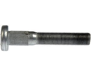 610-193 9/16-18 Serrated Wheel Stud - 0.620 in. Knurl, 3-15/32 in. Length; 1972-1974 Chevrolet, 1972-1974 GMC