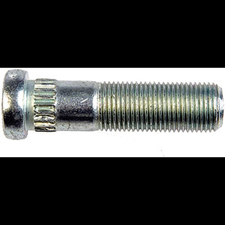 610-199.1 5/8-18 Serrated Wheel Stud - .655 in. Knurl, 2-13/32 in. Length; 1973-1993 Dodge