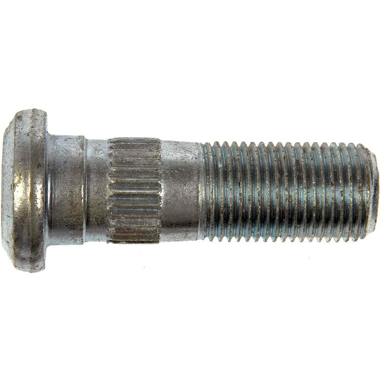 610-213 5/8-18 Serrated Wheel Stud - .660 in. Knurl, 2-1/16 in. Length; 1972-1996 Dodge; 1975-1983 Plymouth