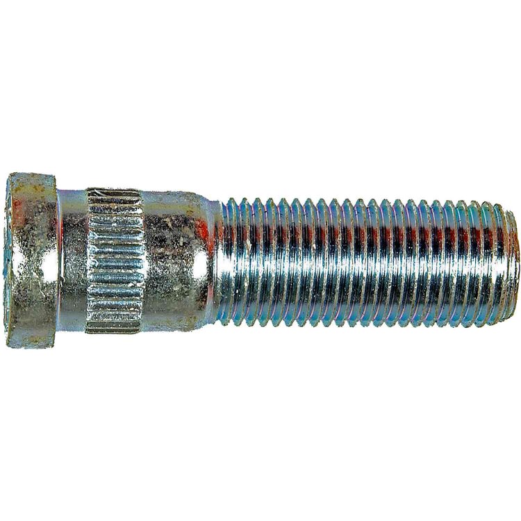 610-218.1 9/16-18 Serrated Wheel Stud - 0.625 in. Knurl, 2 in. Length; 1994-2003 Dodge, 1975-1984 Ford