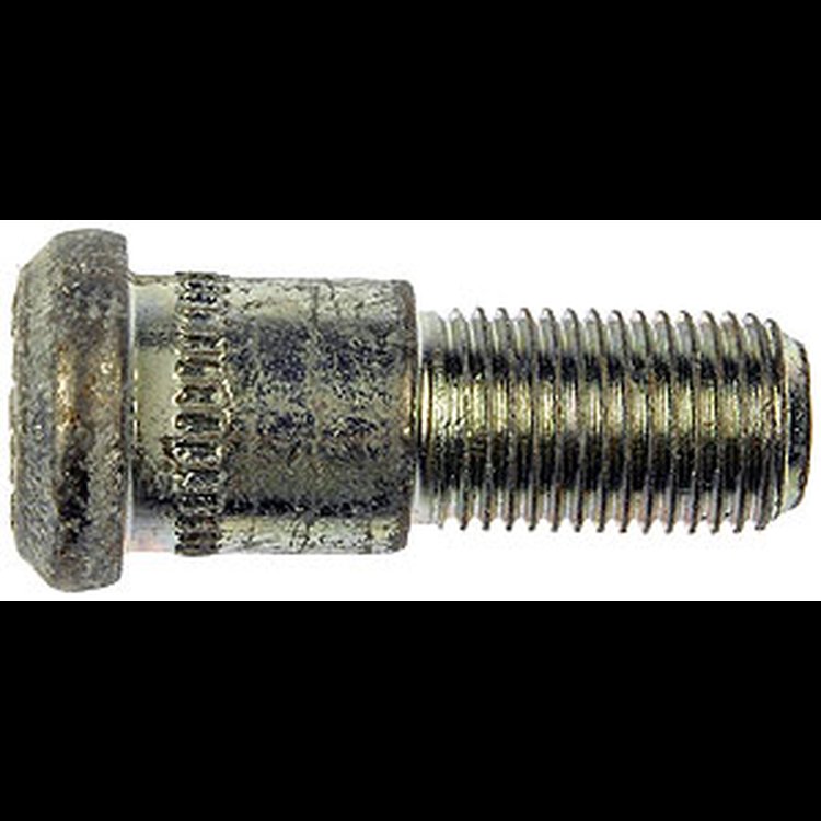 610-220 1/2-20 Serrated Wheel Stud - .628 in. Knurl, 1-1/2 in. Length; 1963-1974 Dodge; 1967-1976 Ford; 1974 Plymouth