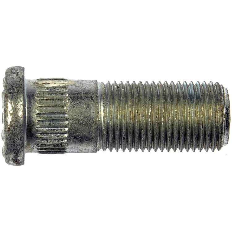 610-224.1 5/8-18 Serrated Wheel Stud - .653 in. Knurl, 1-3/4 in. Length; 1967-1976 Ford