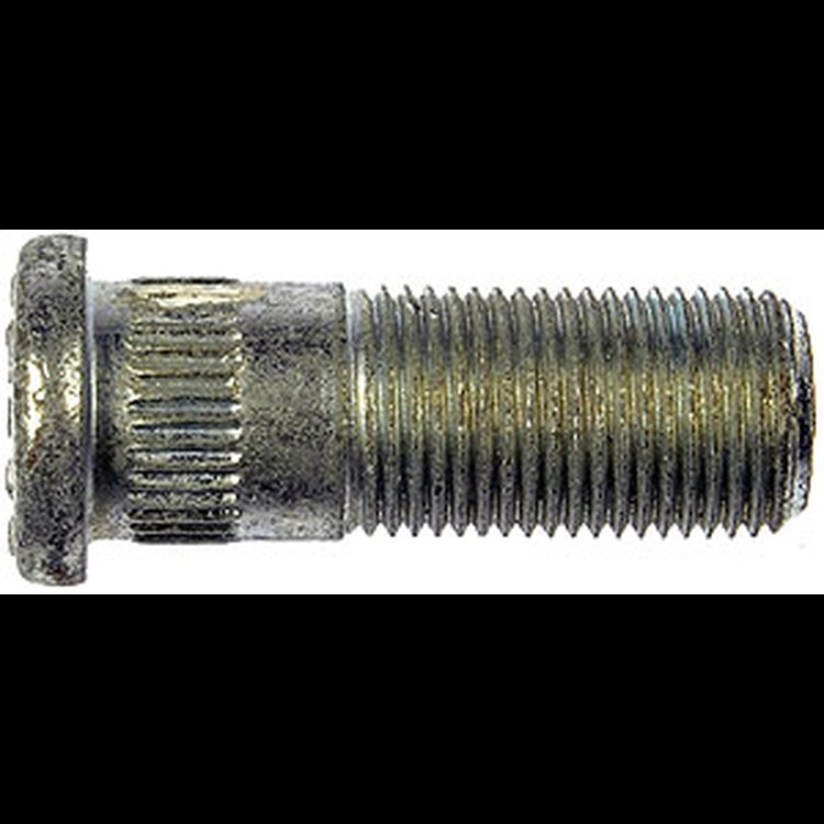 610-224 5/8-18 Serrated Wheel Stud - .653 in. Knurl, 1-3/4 in. Length; 1967-1976 Ford