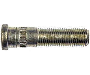 610-227 9/16-18 Serrated Wheel Stud - 0.630 in. Knurl, 2-13/32 in. Length; 1969-1971 Ford E-300 Econoline