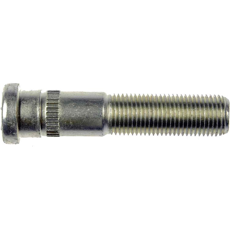 610-228 9/16-18 Serrated Wheel Stud - 0.625 in. Knurl, 2-25/32 in. Length; 1967-1989 Ford
