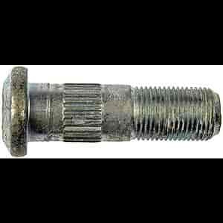 610-232 3/4-16l Serrated Wheel Stud - .815 in. Knurl, 2-5/8 in. Length; 1973-1977 Ford