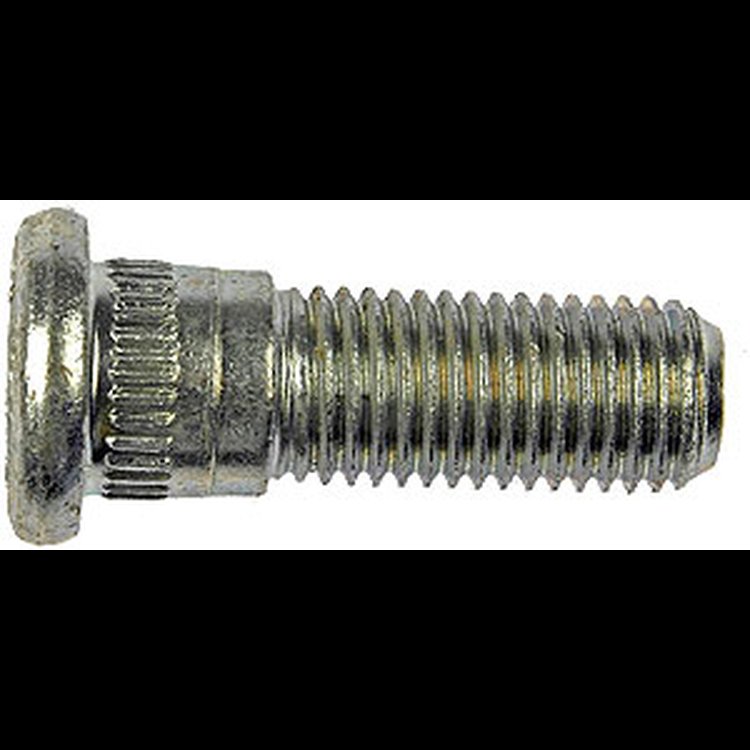 610-238 M12-1.50 Serrated Wheel Stud - 14.22mm Knurl, 37.5mm Length; 1976-1987 Chevrolet, 1981-1987 Pontiac