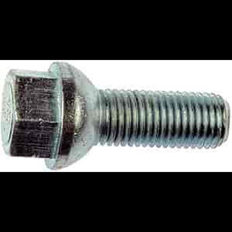 610-247 M12-1.50 Wheel Bolt - 17mm Hex, 29mm Thread Length; 1973-1985 Mercedes-Benz